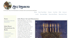 Desktop Screenshot of bauer.artpassions.net