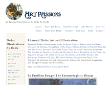Tablet Screenshot of dulac.artpassions.net
