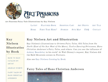 Tablet Screenshot of nielsen.artpassions.net