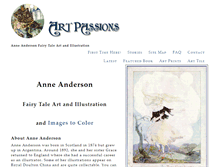 Tablet Screenshot of anderson.artpassions.net